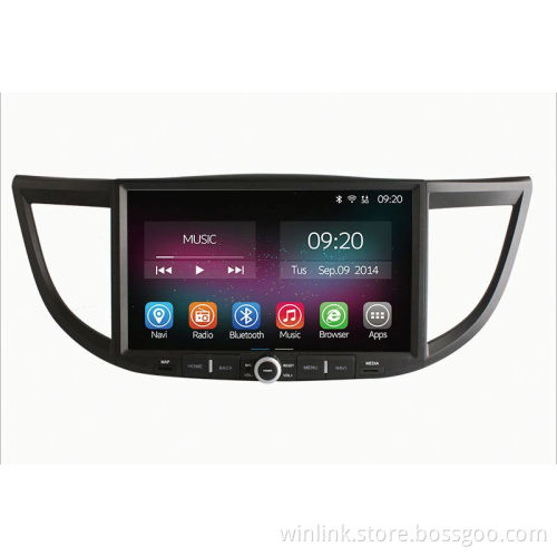 10.2" Pure android 5.1 quad core RK3188 car GPS navigation system for CRV support OBD